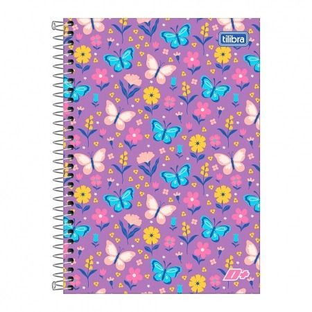 CADERNO ESPIRAL 1/4 D FEM 200FLS
